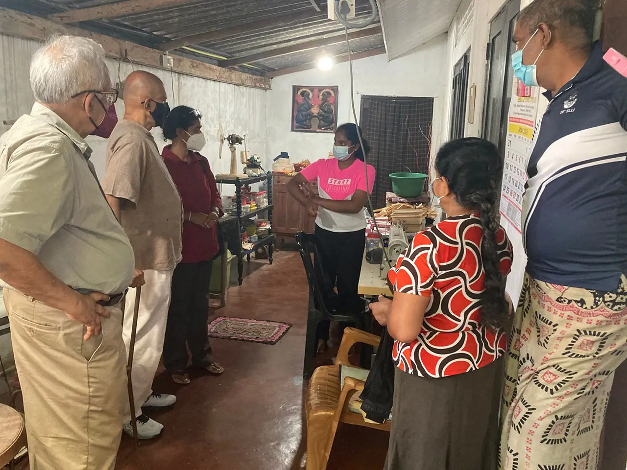 IDEAS team engaging with a community group